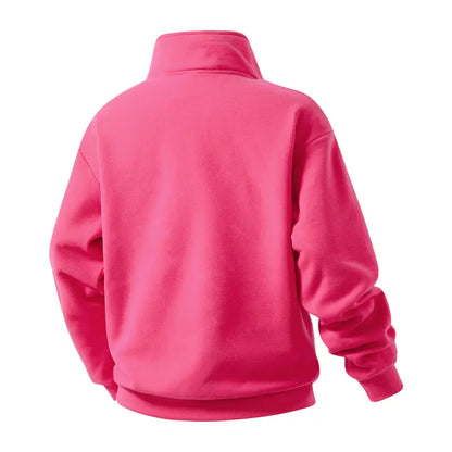 Men's 3-Pack 100% Cotton Brushed Fleece Relaxed-Fit Quarter-Zip Sweatshirts