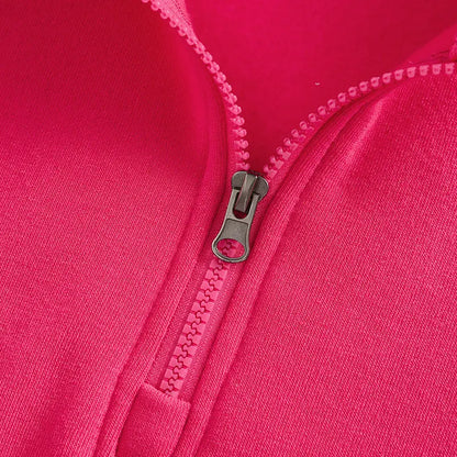 Men's 3-Pack 100% Cotton Brushed Fleece Relaxed-Fit Quarter-Zip Sweatshirts