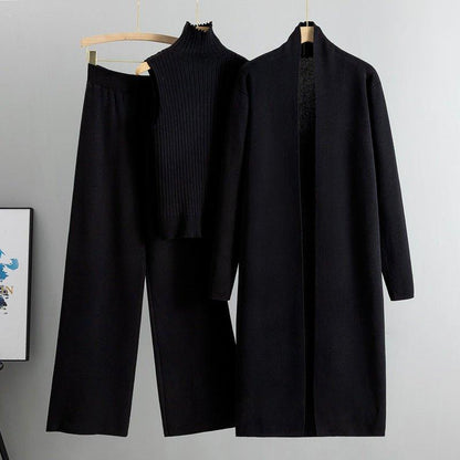 Sweater Set with Sleeveless Vest
