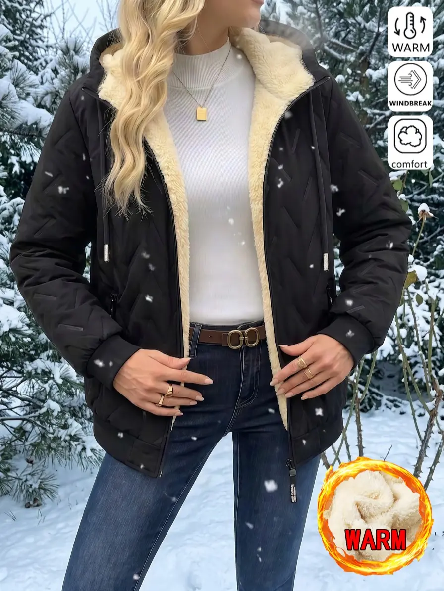 Women's winter fleece jacket