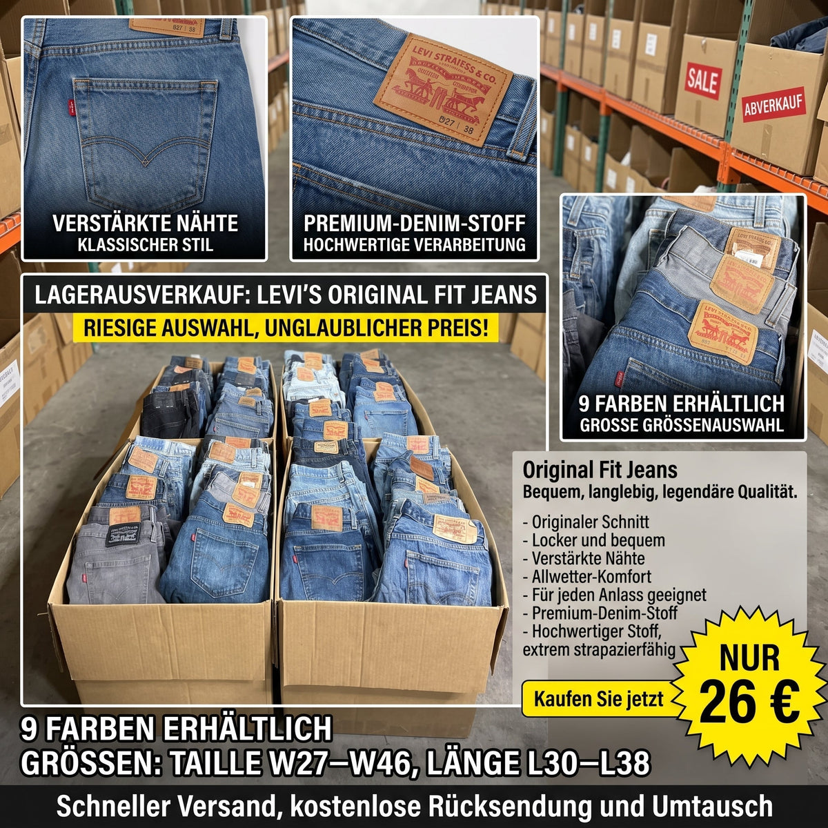 💝 Ausverkauf — Begrenzte Stückzahl!!