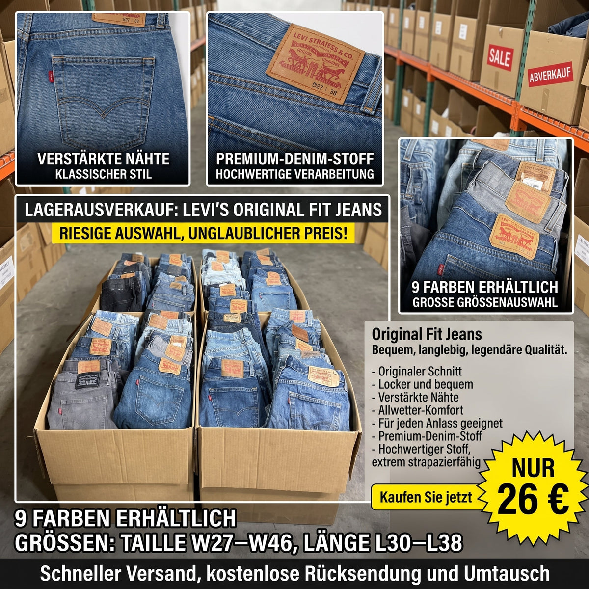 ✨Ausverkauf — Begrenzte Stückzahl!