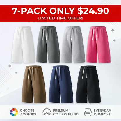Unisex long athletic shorts, suitable for spring and autumn
