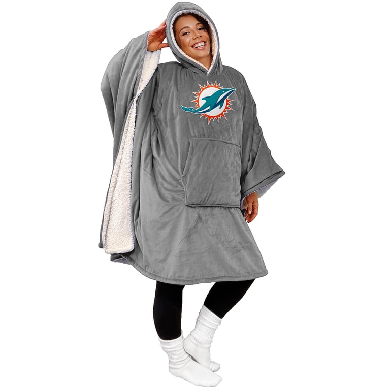 Black Friday Sale - 60" x 80" Wearable Hooded Blanket with Logo Patch