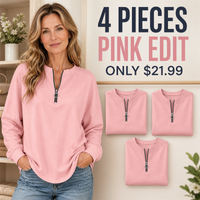 4-Piece Pink Set - $21.99