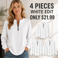 4-Piece White Set - $21.99