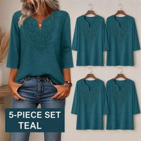5-Piece Teal Set - $22.99