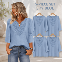 5-Piece Sky Blue Set - $22.99