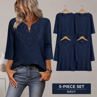 5-Piece Navy Set - $22.99