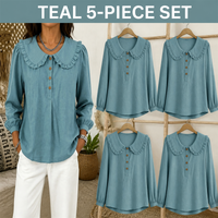 5-Piece Teal Set - $22.99
