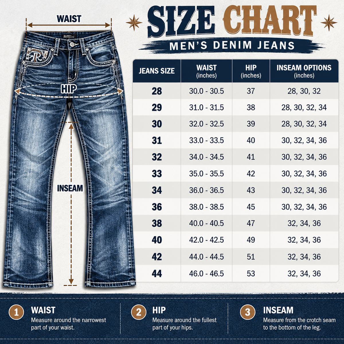 💥 EXCLUSIVE DEAL | Jeans for Men - Premium Western Denim Collection