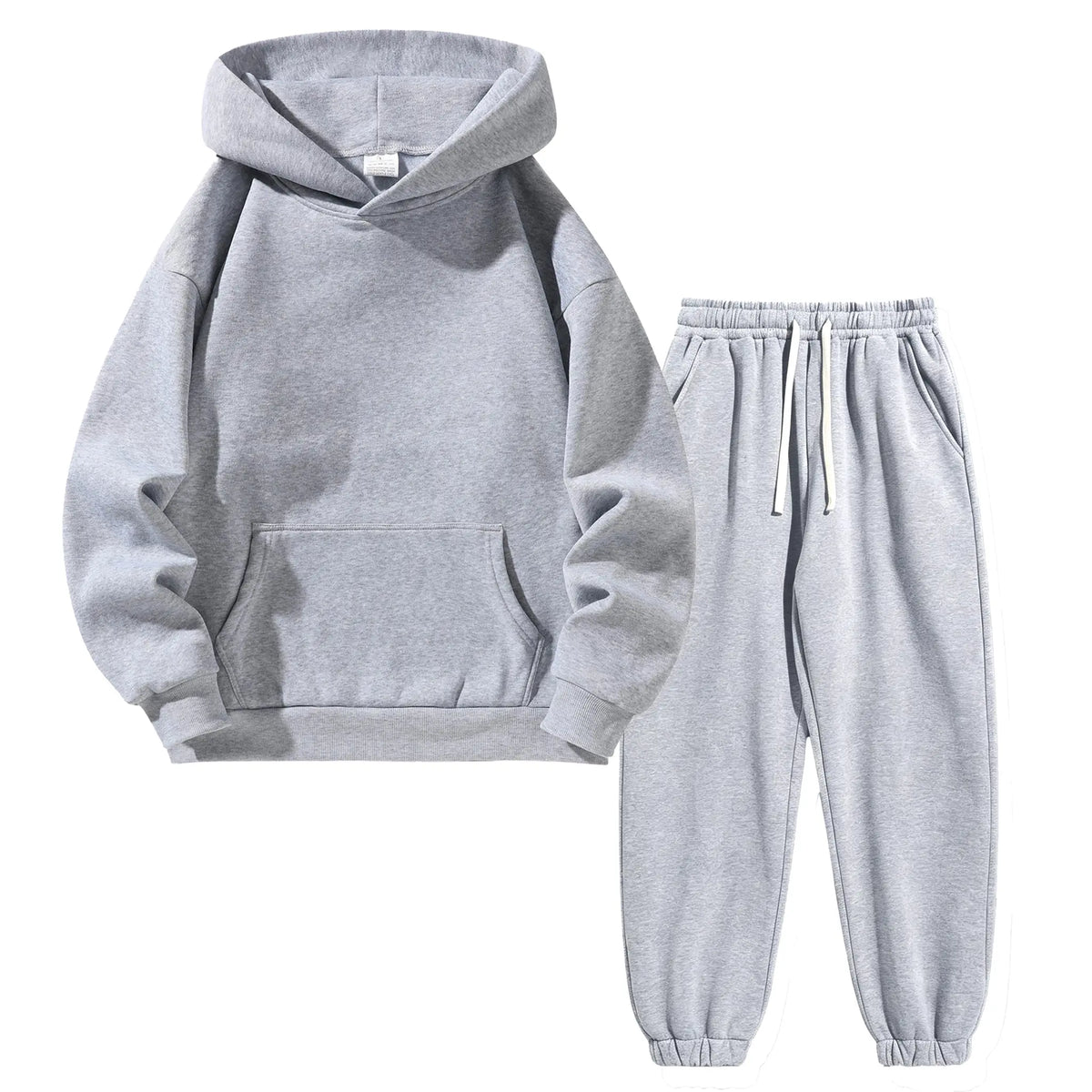 Men's Cotton 2-Piece Vintage Knit Tracksuit Set