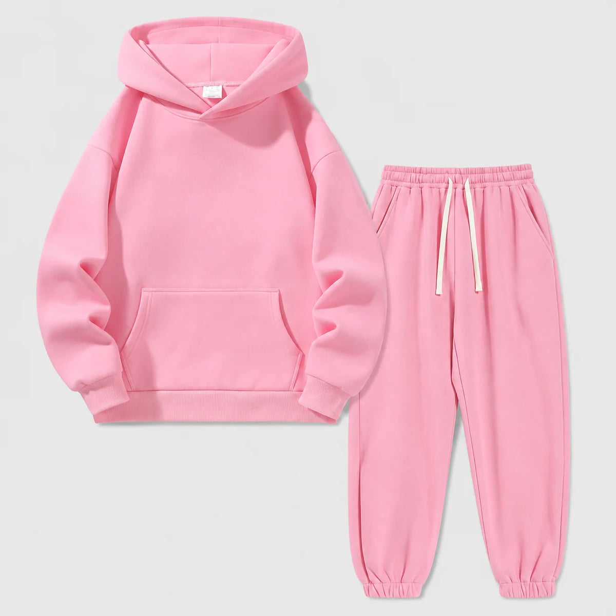 Men's Cotton 2-Piece Vintage Knit Tracksuit Set