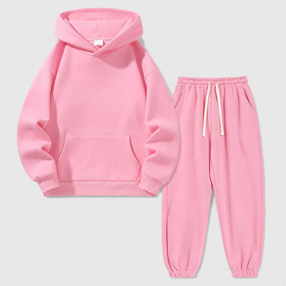 Men's Cotton 2-Piece Vintage Knit Tracksuit Set