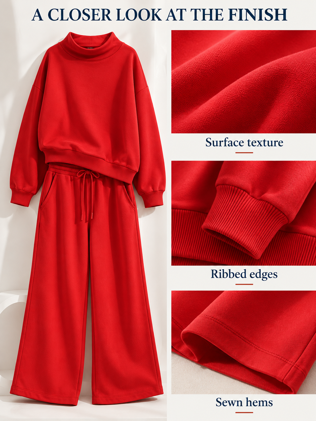 🏭 FACTORY LIMITED-TIME SALE | Women's Matching Sweatshirt & Wide-Leg Pants Sets – 2 Sets $22.99 / 4 Sets Only $24.99