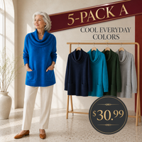 5-Pack A - Cool Everyday Colors