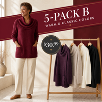 5-Pack B - Warm and Classic Colors