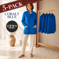 5-Pack - Cobalt Blue