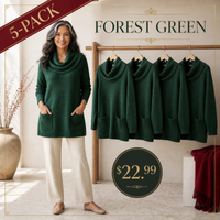 5-Pack - Forest Green