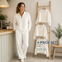 4-Piece Set - Ivory