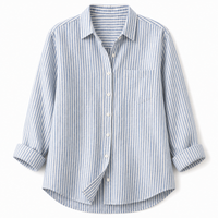 Blue White Stripe