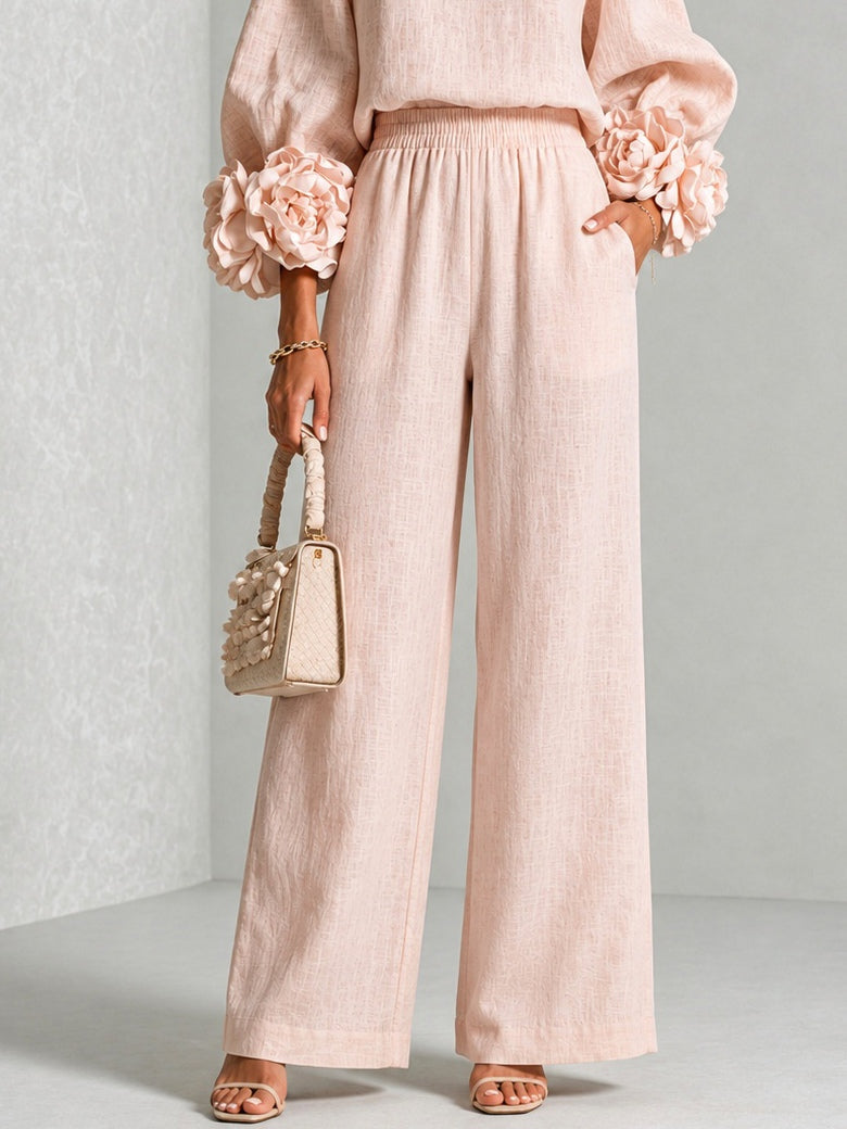 FLORAL CUFF TWO-PIECE SET