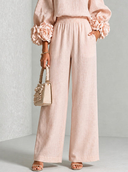 FLORAL CUFF TWO-PIECE SET