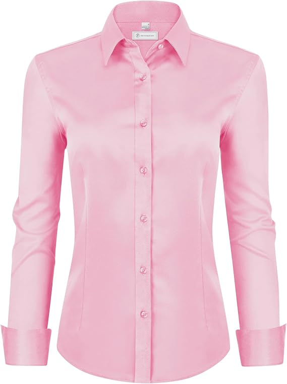 【LAST DAY SALE】Women Classic-Fit Dress Shirts