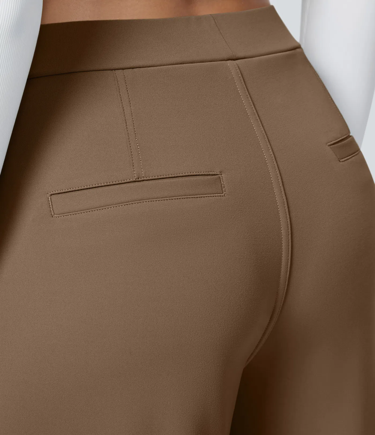 🔥 LAST DAY SALE  High‑Waist Straight‑Leg Tailored Trousers with Side Pockets