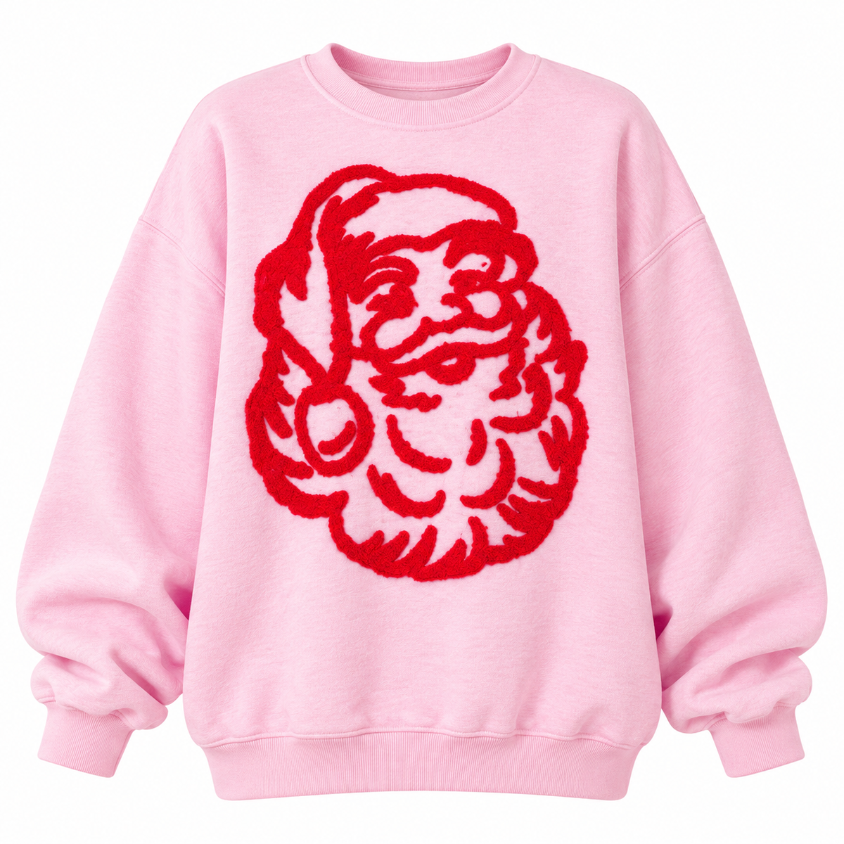🎅 FACTORY LIMITED-TIME SALE ⚡ FINAL SALE – 5 PACK ONLY $28.99! Women's Christmas Santa Graphic Sweatshirt | Cozy Holiday Pullover Top | Soft & Festive Winter Casual Wear