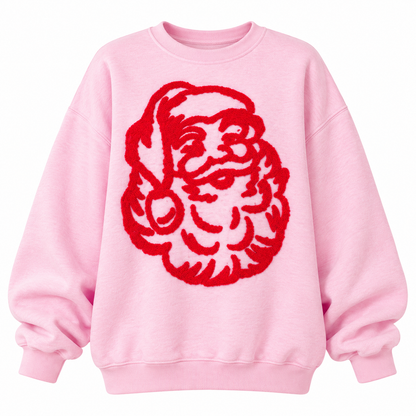 🎅 FACTORY LIMITED-TIME SALE ⚡ FINAL SALE – 5 PACK ONLY $28.99! Women's Christmas Santa Graphic Sweatshirt | Cozy Holiday Pullover Top | Soft & Festive Winter Casual Wear