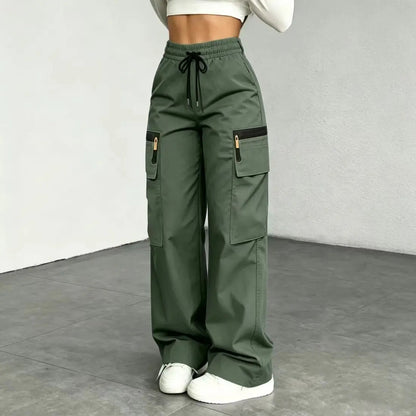🍂 FALL SPECIAL | 10 FOR ONLY $23.99! Women's Lightweight Multi-Pocket Cargo Pants – Relaxed Fit Everyday Style