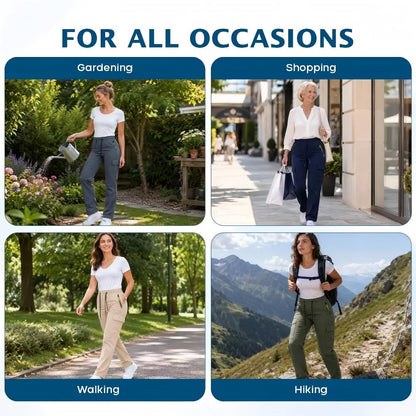 Women's Stretch Multi-Pocket Cargo Pants