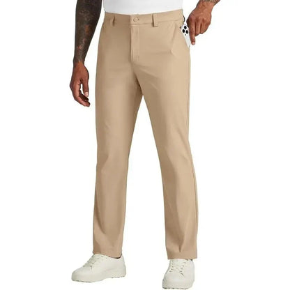 Men's Stretch Straight-Leg Golf Pants