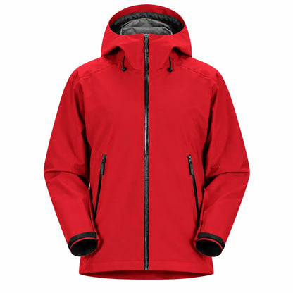 Three-in-one waterproof and rainproof ski jacket