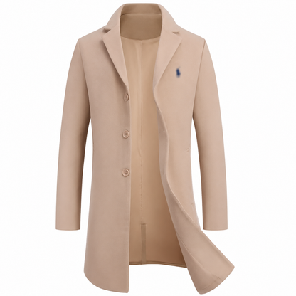 🔥 BESTSELLER | 3PCS $24.95 | Men's Classic Single-Breasted Overcoat