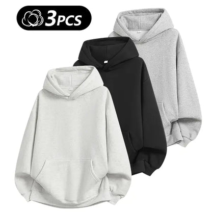 Men's Cotton Blend Pullover Hoodie