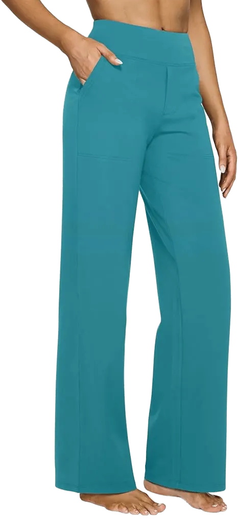 Loose High-Waist Business Casual Pants