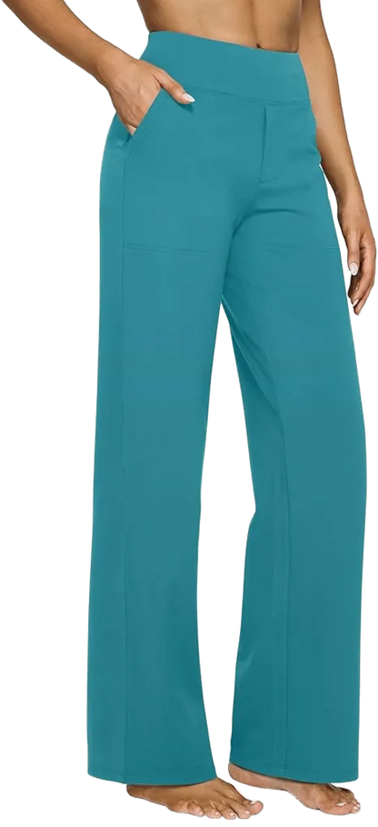 Loose High-Waist Business Casual Pants
