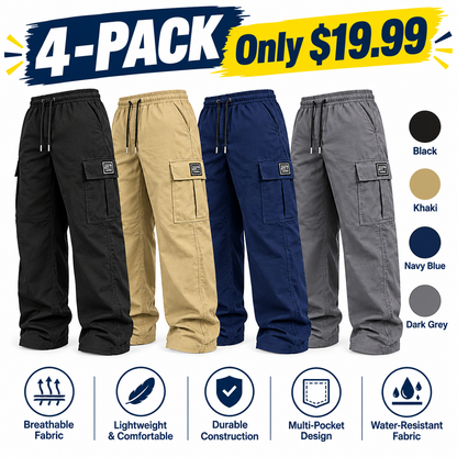 Fabricflora Everyday Utility Cargo Pants