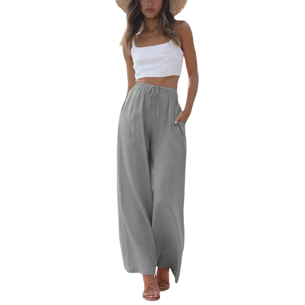2026 Palazzo Pants for Women - Beach to Street Wide Leg