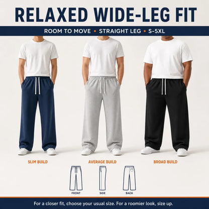 Men's Wide-Leg Sweatpants
