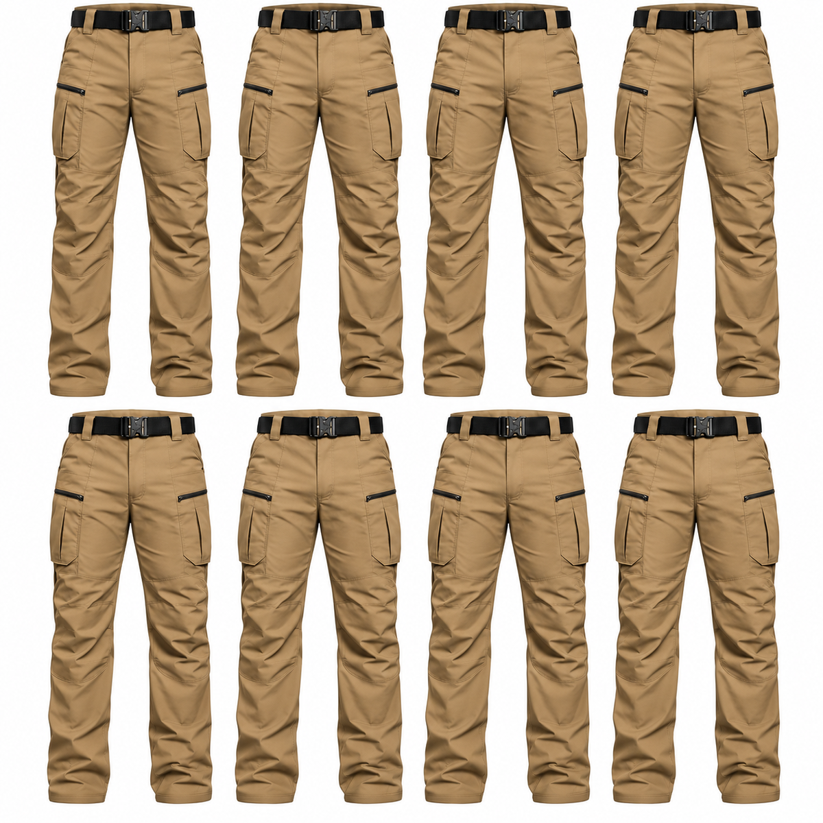 Men's Ripstop Water-Resistant Tactical Cargo Pants