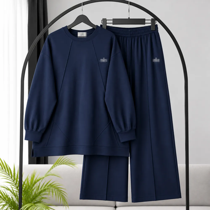 Autumn Hot Sale | Women's Oversized 2-Piece Tracksuit