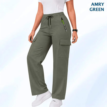 Women's Stretch Multi-Pocket Cargo Pants
