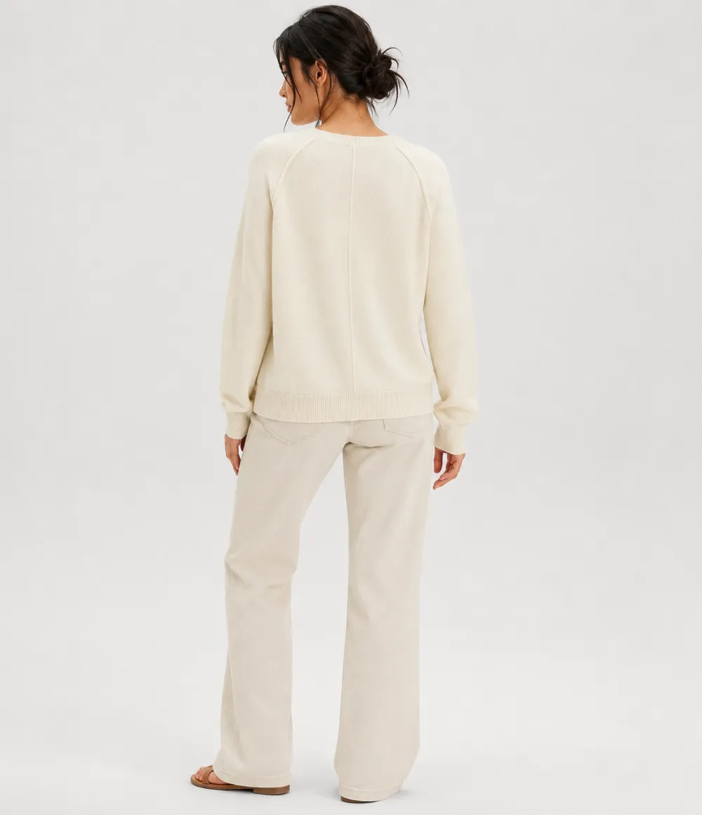 Womens Long Sleeve Kinitting Sweater Tops