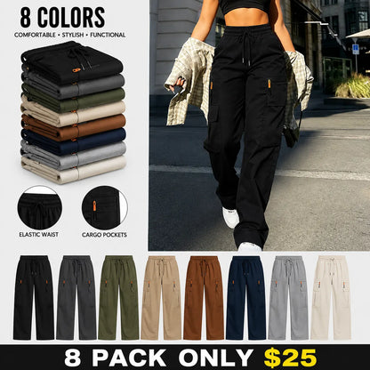 Women's Lightweight, Soft Summer Cargo Pants