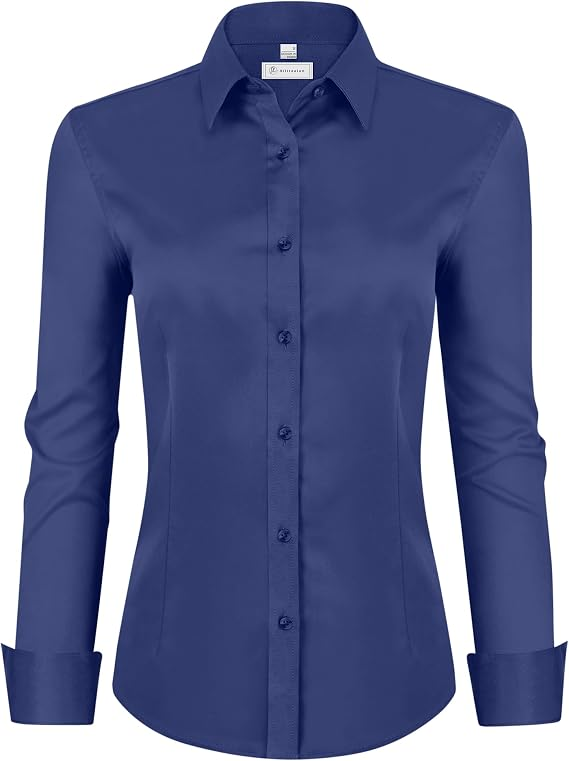 【LAST DAY SALE】Women Classic-Fit Dress Shirts