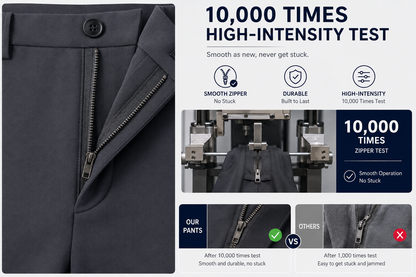 👍🔥Limited-Time Promotion-Stretch Dress Pants No Iron Golf Pants
