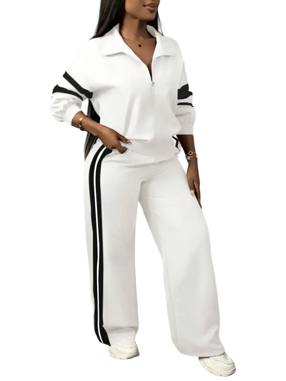 Women's Two-Piece Sporty Casual Set
